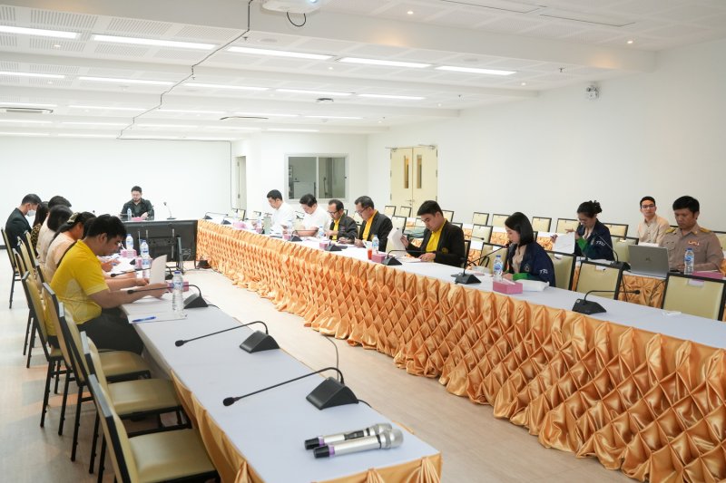 การประชุม คกก.จัดทำแผนเพิ่มประสิทธิภาพของ มรภ.เทพสตรี ครั้งที่ 1/68