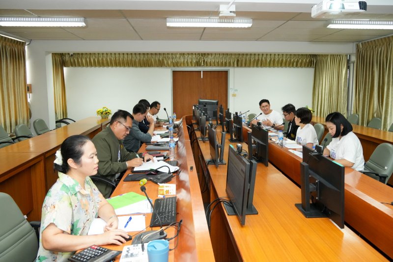 สบท. จัดประชุมการจัดทำแบบประเมินผลการปฏิบัติราชการของคณาจารย์ประจำที่ได้รับการแต่งตั้งให้เป็นผู้บริหาร สังกัด มรภ.เทพสตรี