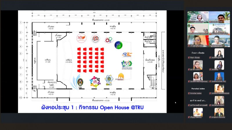การประชุม คกก.ฝ่ายกิจกรรมเปิดบ้านเทพสตรี ครั้งที่ 1/68