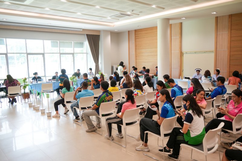 งานสวัสดิการ จัดโครงการตรวจสุขภาพบุคลากร มรภ.เทพสตรี ประจำปี พ.ศ. 2568