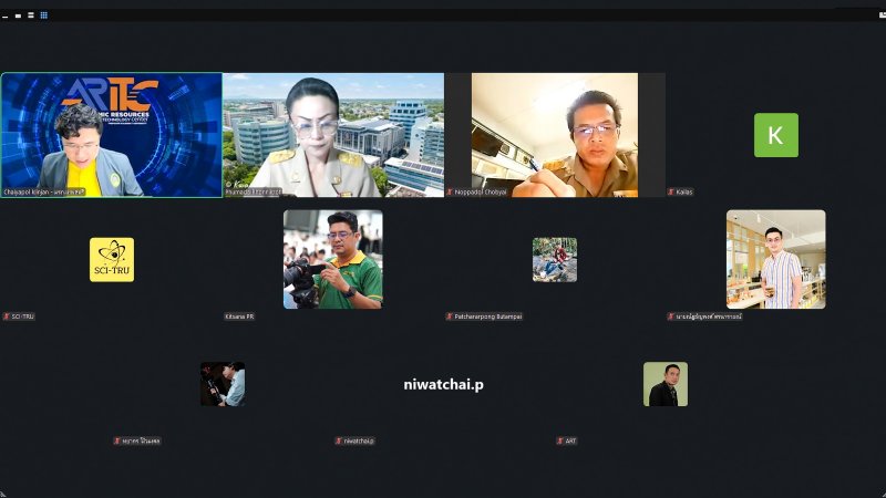 การประชุม คกก.ฝ่ายประชาสัมพันธ์ พิธีการ และปฏิคม งานมหกรรมเทพสตรี 105 ปี (คณะทำงานถ่ายทอดสด)