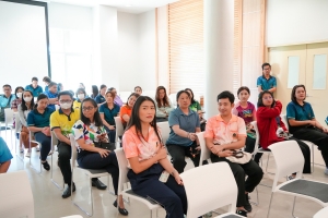 สบท. ร่วมกับ สนง.ประกันสังคม จ.ลพบุรี จัดโครงการตรวจสุขภาพบุคลากร มรภ.เทพสตรี ประจำปี พ.ศ. 2567