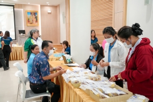 สบท. ร่วมกับ สนง.ประกันสังคม จ.ลพบุรี จัดโครงการตรวจสุขภาพบุคลากร มรภ.เทพสตรี ประจำปี พ.ศ. 2567