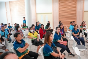 สบท. ร่วมกับ สนง.ประกันสังคม จ.ลพบุรี จัดโครงการตรวจสุขภาพบุคลากร มรภ.เทพสตรี ประจำปี พ.ศ. 2567