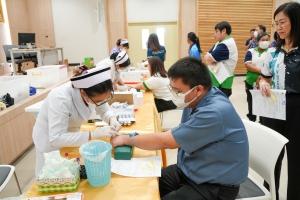 สบท. ร่วมกับ สนง.ประกันสังคม จ.ลพบุรี จัดโครงการตรวจสุขภาพบุคลากร มรภ.เทพสตรี ประจำปี พ.ศ. 2567