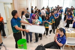 สบท. ร่วมกับ สนง.ประกันสังคม จ.ลพบุรี จัดโครงการตรวจสุขภาพบุคลากร มรภ.เทพสตรี ประจำปี พ.ศ. 2567