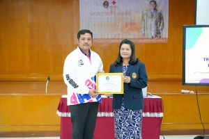 ศูนย์ภาษา จัดกิจกรรมนำเสนอผลการฝึกประสบการณ์การสอนของนักศึกษาจาก UNS ประเทศอินโดนีเซีย