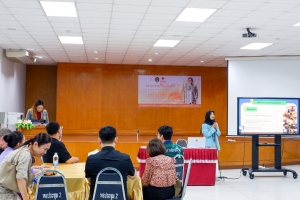 ศูนย์ภาษา จัดกิจกรรมนำเสนอผลการฝึกประสบการณ์การสอนของนักศึกษาจาก UNS ประเทศอินโดนีเซีย