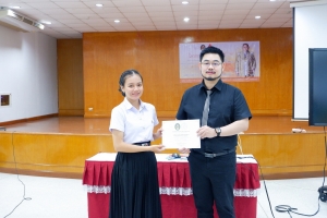 ศูนย์ภาษา จัดกิจกรรมนำเสนอผลการฝึกประสบการณ์การสอนของนักศึกษาจาก UNS ประเทศอินโดนีเซีย