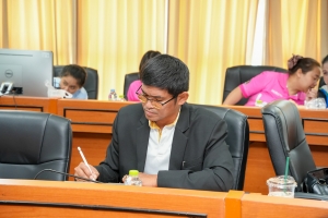 การประชุมหารือการดำเนินการจัดงานดนตรีในสวน : H.M. Song อว. บรรเลงเพลงของพ่อ