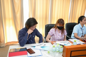 การประชุมหารือการดำเนินการจัดงานดนตรีในสวน : H.M. Song อว. บรรเลงเพลงของพ่อ