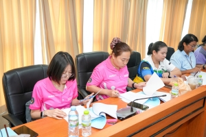 การประชุมหารือการดำเนินการจัดงานดนตรีในสวน : H.M. Song อว. บรรเลงเพลงของพ่อ