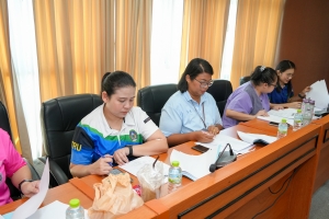 การประชุมหารือการดำเนินการจัดงานดนตรีในสวน : H.M. Song อว. บรรเลงเพลงของพ่อ