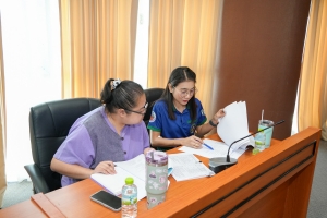 การประชุมหารือการดำเนินการจัดงานดนตรีในสวน : H.M. Song อว. บรรเลงเพลงของพ่อ