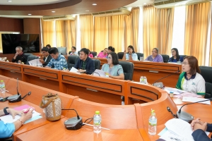 การประชุมหารือการดำเนินการจัดงานดนตรีในสวน : H.M. Song อว. บรรเลงเพลงของพ่อ
