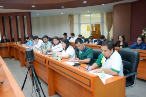 การประชุมหารือการดำเนินการจัดงานดนตรีในสวน : H.M. Song อว. บรรเลงเพลงของพ่อ