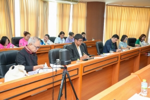 การประชุมหารือการดำเนินการจัดงานดนตรีในสวน : H.M. Song อว. บรรเลงเพลงของพ่อ