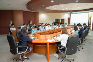 การประชุมหารือการดำเนินการจัดงานดนตรีในสวน : H.M. Song อว. บรรเลงเพลงของพ่อ