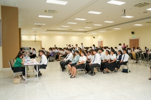 คณะมนุษยศาสตร์ฯ จัดสัมภาษณ์นักศึกษาเพื่อเข้ารับทุนการศึกษาของคณะมนุษยศาสตร์ฯ ประจำปีการศึกษา 2567