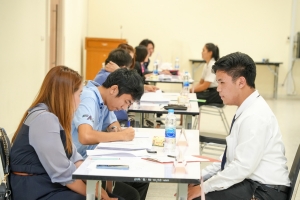 คณะมนุษยศาสตร์ฯ จัดสัมภาษณ์นักศึกษาเพื่อเข้ารับทุนการศึกษาของคณะมนุษยศาสตร์ฯ ประจำปีการศึกษา 2567