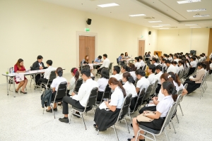 คณะมนุษยศาสตร์ฯ จัดสัมภาษณ์นักศึกษาเพื่อเข้ารับทุนการศึกษาของคณะมนุษยศาสตร์ฯ ประจำปีการศึกษา 2567