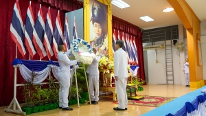 มรภ.เทพสตรี ร่วมงานรัฐพิธี วันสมเด็จพระมหาธีรราชเจ้า เนื่องในวันคล้ายวันสวรรคตพระบาทสมเด็จพระมงกุฎเกล้าเจ้าอยู่หัว