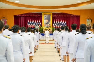 มรภ.เทพสตรี ร่วมงานรัฐพิธี วันสมเด็จพระมหาธีรราชเจ้า เนื่องในวันคล้ายวันสวรรคตพระบาทสมเด็จพระมงกุฎเกล้าเจ้าอยู่หัว