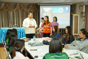 มรภ.เทพสตรี เข้าร่วมการอบรมโครงการขับเคลื่อนการแก้ปัญหาการตายและการบาดเจ็บจากอุบัติเหตุทางถนนในกลุ่มเด็กและเยาวชน