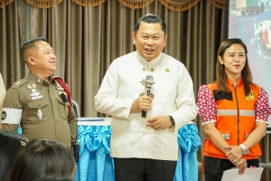 มรภ.เทพสตรี เข้าร่วมการอบรมโครงการขับเคลื่อนการแก้ปัญหาการตายและการบาดเจ็บจากอุบัติเหตุทางถนนในกลุ่มเด็กและเยาวชน