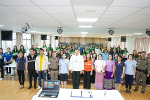 มรภ.เทพสตรี เข้าร่วมการอบรมโครงการขับเคลื่อนการแก้ปัญหาการตายและการบาดเจ็บจากอุบัติเหตุทางถนนในกลุ่มเด็กและเยาวชน