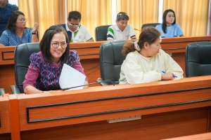 การประชุม คกก.จัดงานสังสรรค์ต้อนรับปีใหม่ พ.ศ. 2568