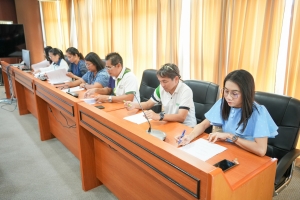 การประชุม คกก.จัดงานสังสรรค์ต้อนรับปีใหม่ พ.ศ. 2568