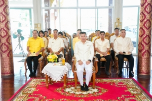 มรภ.เทพสตรี ร่วมพิธีเจริญพระพุทธมนต์เฉลิมพระเกียรติ ถวายพระพรชัยมงคลแด่ พระบาทสมเด็จพระเจ้าอยู่หัว เนื่องในโอกาสมหามงคลเฉลิมพระชนมพรรษา 6 รอบ 28 กรกฎาคม 2567 ครั้งที่ 11