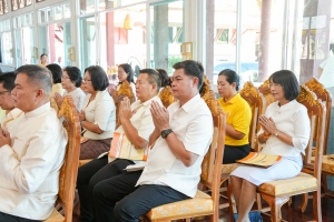 มรภ.เทพสตรี ร่วมพิธีเจริญพระพุทธมนต์เฉลิมพระเกียรติ ถวายพระพรชัยมงคลแด่ พระบาทสมเด็จพระเจ้าอยู่หัว เนื่องในโอกาสมหามงคลเฉลิมพระชนมพรรษา 6 รอบ 28 กรกฎาคม 2567 ครั้งที่ 11