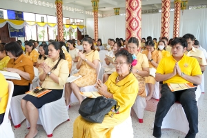 มรภ.เทพสตรี ร่วมพิธีเจริญพระพุทธมนต์เฉลิมพระเกียรติ ถวายพระพรชัยมงคลแด่ พระบาทสมเด็จพระเจ้าอยู่หัว เนื่องในโอกาสมหามงคลเฉลิมพระชนมพรรษา 6 รอบ 28 กรกฎาคม 2567 ครั้งที่ 11