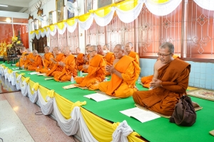 มรภ.เทพสตรี ร่วมพิธีเจริญพระพุทธมนต์เฉลิมพระเกียรติ ถวายพระพรชัยมงคลแด่ พระบาทสมเด็จพระเจ้าอยู่หัว เนื่องในโอกาสมหามงคลเฉลิมพระชนมพรรษา 6 รอบ 28 กรกฎาคม 2567 ครั้งที่ 11