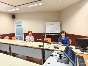 อธิการบดี มรภ.เทพสตรี ให้การต้อนรับผู้แทนจากหน่วยงานราชการจังหวัด Fukui ประเทศญี่ปุ่น ในโอกาสเข้าชี้แจงโครงการฝึกภาษาญี่ปุ่นเพื่อการบริบาล