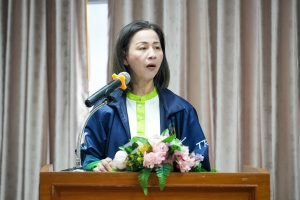 กองพัฒนานักศึกษา จัดโครงการ Happy Healthy ปันความรู้สู่สุขภาพดี เทพสตรีปลอดภัยจากโรคมะเร็งเต้านม