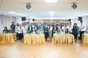 กองพัฒนานักศึกษา จัดโครงการ Happy Healthy ปันความรู้สู่สุขภาพดี เทพสตรีปลอดภัยจากโรคมะเร็งเต้านม