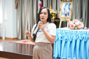 กองพัฒนานักศึกษา จัดโครงการ Happy Healthy ปันความรู้สู่สุขภาพดี เทพสตรีปลอดภัยจากโรคมะเร็งเต้านม