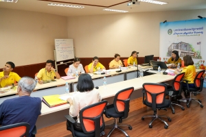 การประชุม คกก.ดำเนินงานการจัดการแสดงดนตรีในสวน : H.M. Song อว. บรรเลงเพลงของพ่อ
