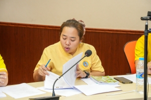การประชุม คกก.ดำเนินงานการจัดการแสดงดนตรีในสวน : H.M. Song อว. บรรเลงเพลงของพ่อ