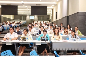 สาขาวิชาภาษาไทย คณะมนุษยศาสตร์ฯ จัดอบรมศิลปะการอ่านทำนองเสนาะ และการสวดโอ้เอ้วิหารราย