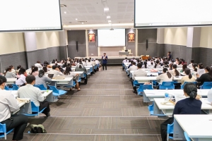 สาขาวิชาภาษาไทย คณะมนุษยศาสตร์ฯ จัดอบรมศิลปะการอ่านทำนองเสนาะ และการสวดโอ้เอ้วิหารราย