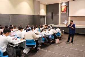 สาขาวิชาภาษาไทย คณะมนุษยศาสตร์ฯ จัดอบรมศิลปะการอ่านทำนองเสนาะ และการสวดโอ้เอ้วิหารราย