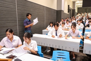 สาขาวิชาภาษาไทย คณะมนุษยศาสตร์ฯ จัดอบรมศิลปะการอ่านทำนองเสนาะ และการสวดโอ้เอ้วิหารราย