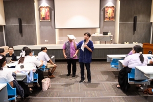 สาขาวิชาภาษาไทย คณะมนุษยศาสตร์ฯ จัดอบรมศิลปะการอ่านทำนองเสนาะ และการสวดโอ้เอ้วิหารราย