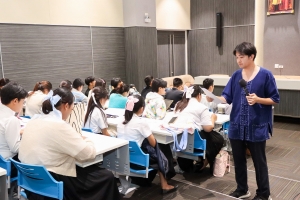 สาขาวิชาภาษาไทย คณะมนุษยศาสตร์ฯ จัดอบรมศิลปะการอ่านทำนองเสนาะ และการสวดโอ้เอ้วิหารราย