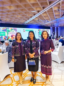 มรภ.เทพสตรี ร่วมงานเปิดตัวหนังสือ Global Culinary Stories และร่วมจัดแสดงนิทรรศการผ้าทอ 3 บุรี และผลิตภัณฑ์จากผ้า
