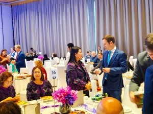 มรภ.เทพสตรี ร่วมงานเปิดตัวหนังสือ Global Culinary Stories และร่วมจัดแสดงนิทรรศการผ้าทอ 3 บุรี และผลิตภัณฑ์จากผ้า